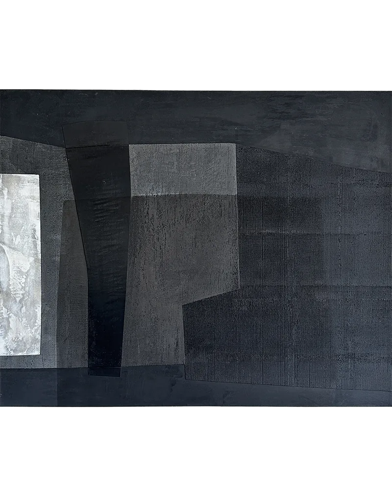 Dark Matter 03, plaster relief