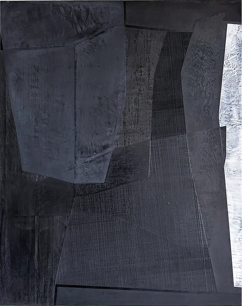 Dark Matter 05, plaster relief