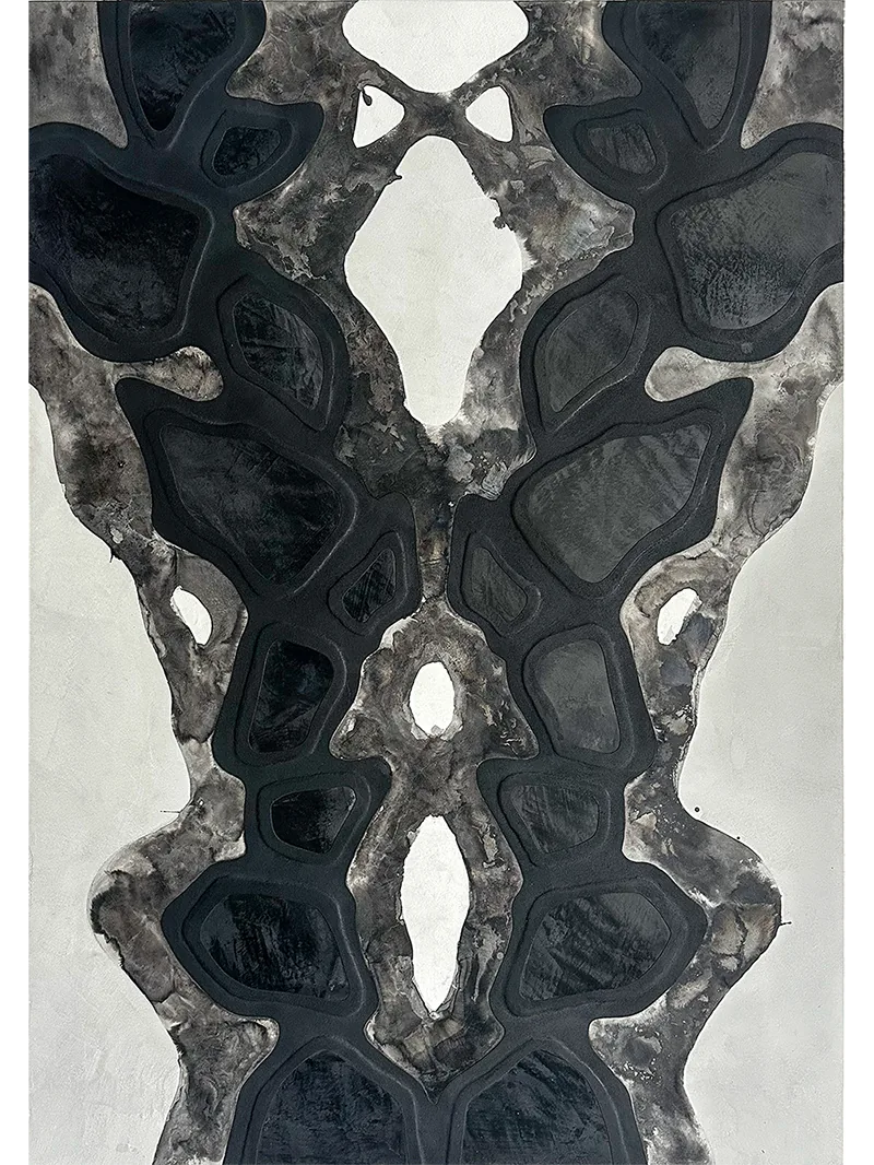 Emanare 01, plaster relief
