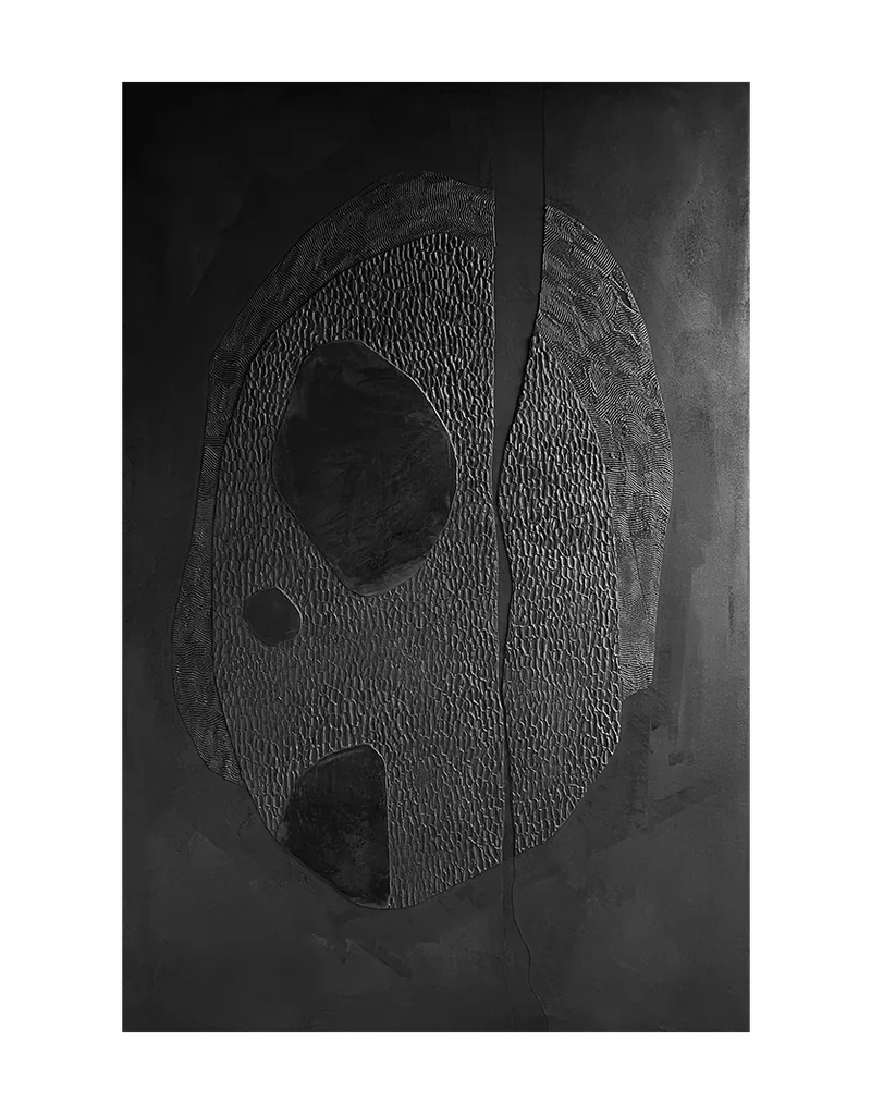 Hortobagy 04, plaster relief