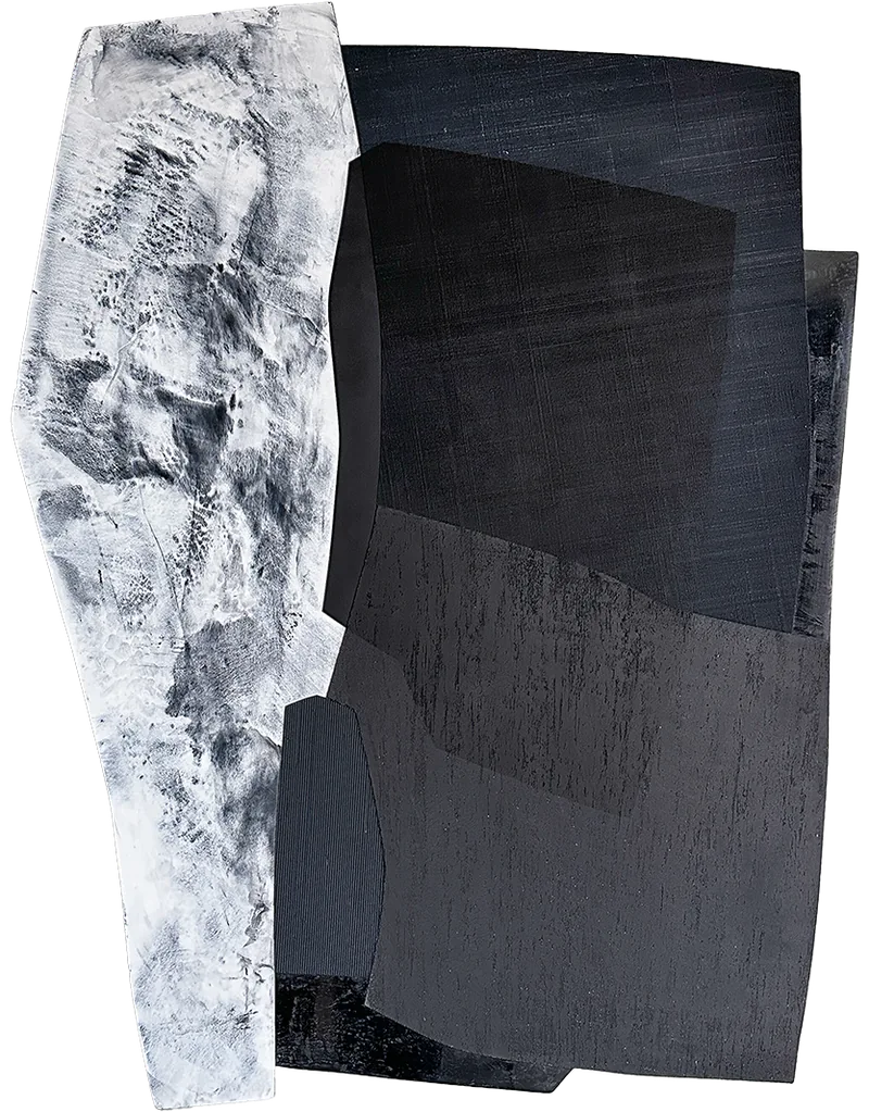 Hortobagy 06, plaster relief