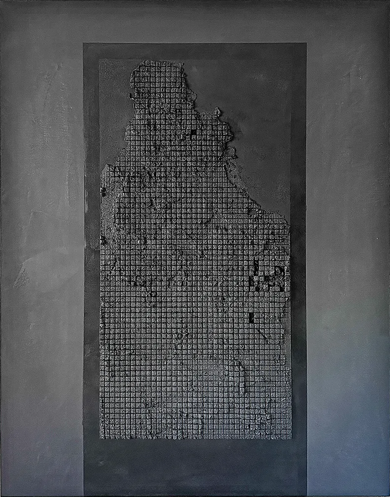 Penumbra 01, plaster relief
