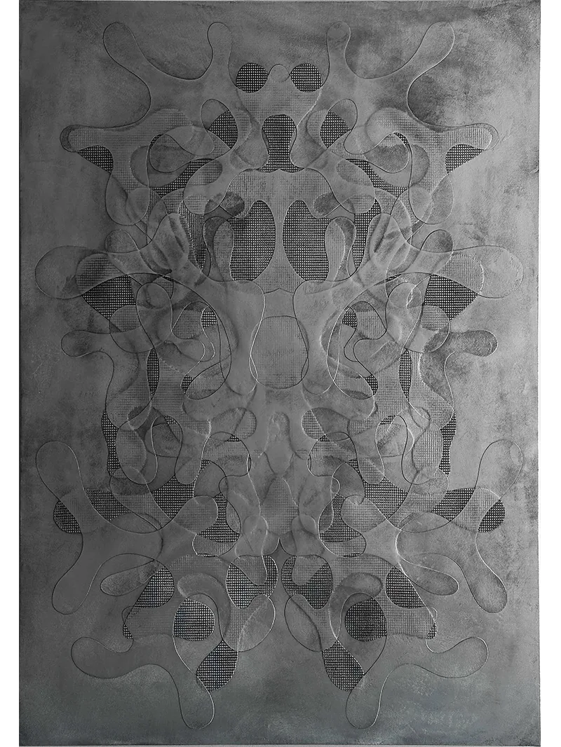 Rorschach 05, plaster relief