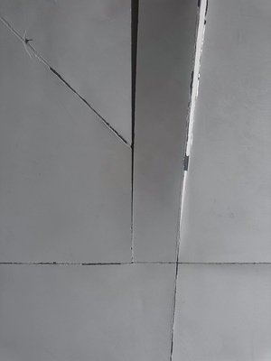 Penumbra 07. 34 x 42 x 5 in.