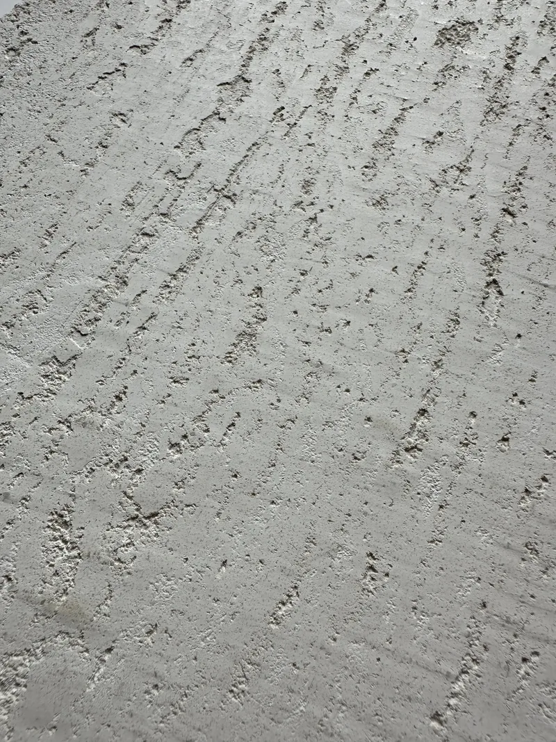 Travertine plaster finish specimen